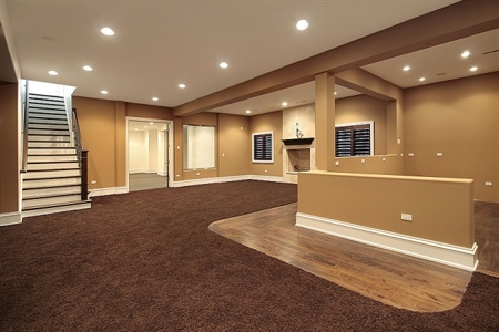 Carpet vs. Hard Floors for Your Basement Remodel